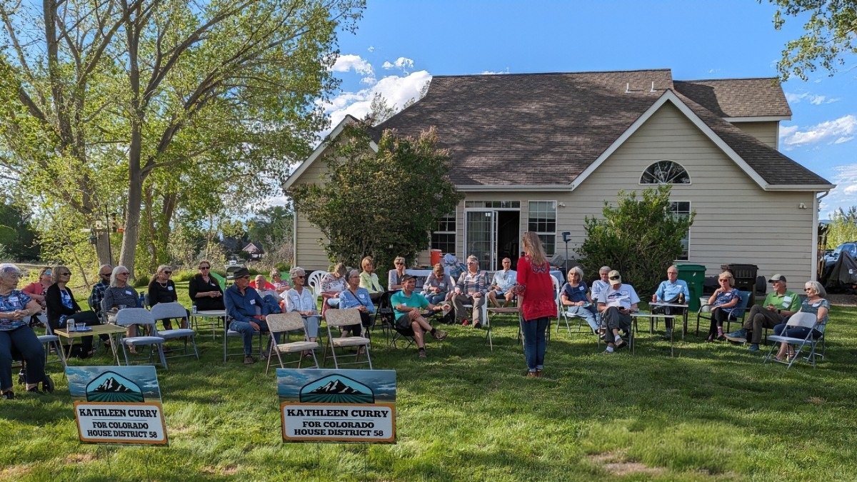This awesome group of Montrose constituents got to hear Kathleen's priorities on keeping Colorado River water in Colorado, the Blue Mesa bridge closure and its devastating economic impact on the Western Slope.