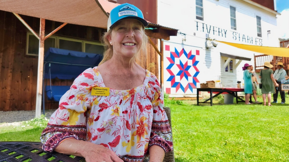 Kathleen at the Crawford Day Festival on August 8th