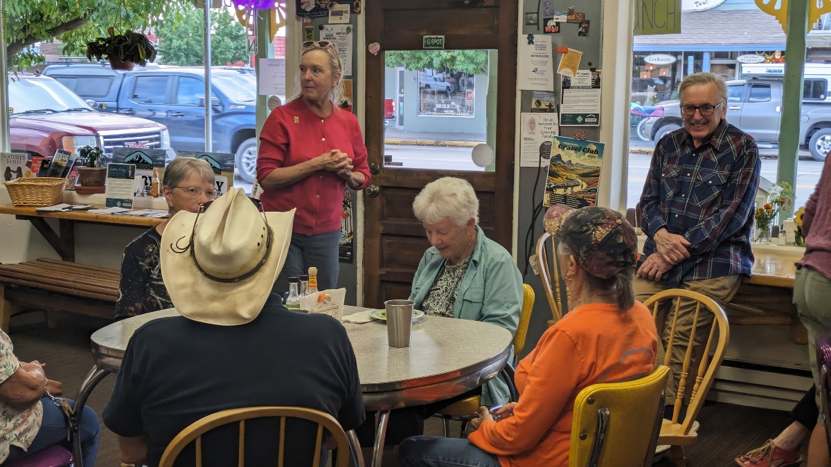 A great group of folks at the Dilly Deli in Gunnison. They got to hear how Kathleen will get things done in Denver for everyone. She understands that legislating requires collaboration, compromise, and civility. Her opponent seems more focused on division and conspiracies.