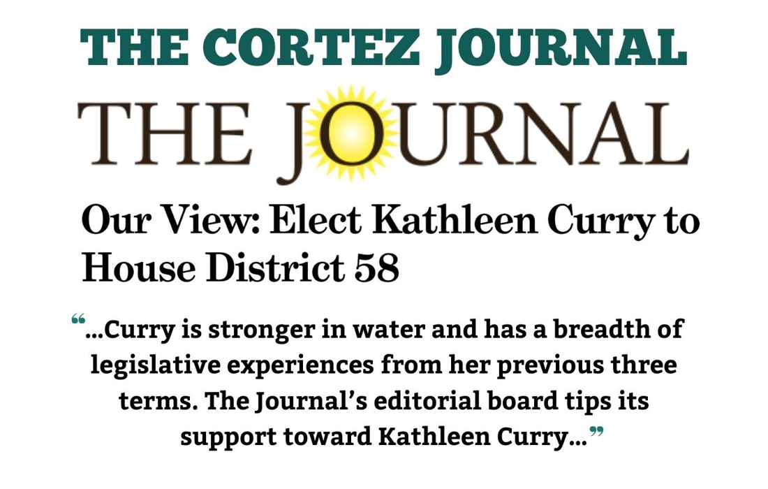 The Cortez Journal endorsement